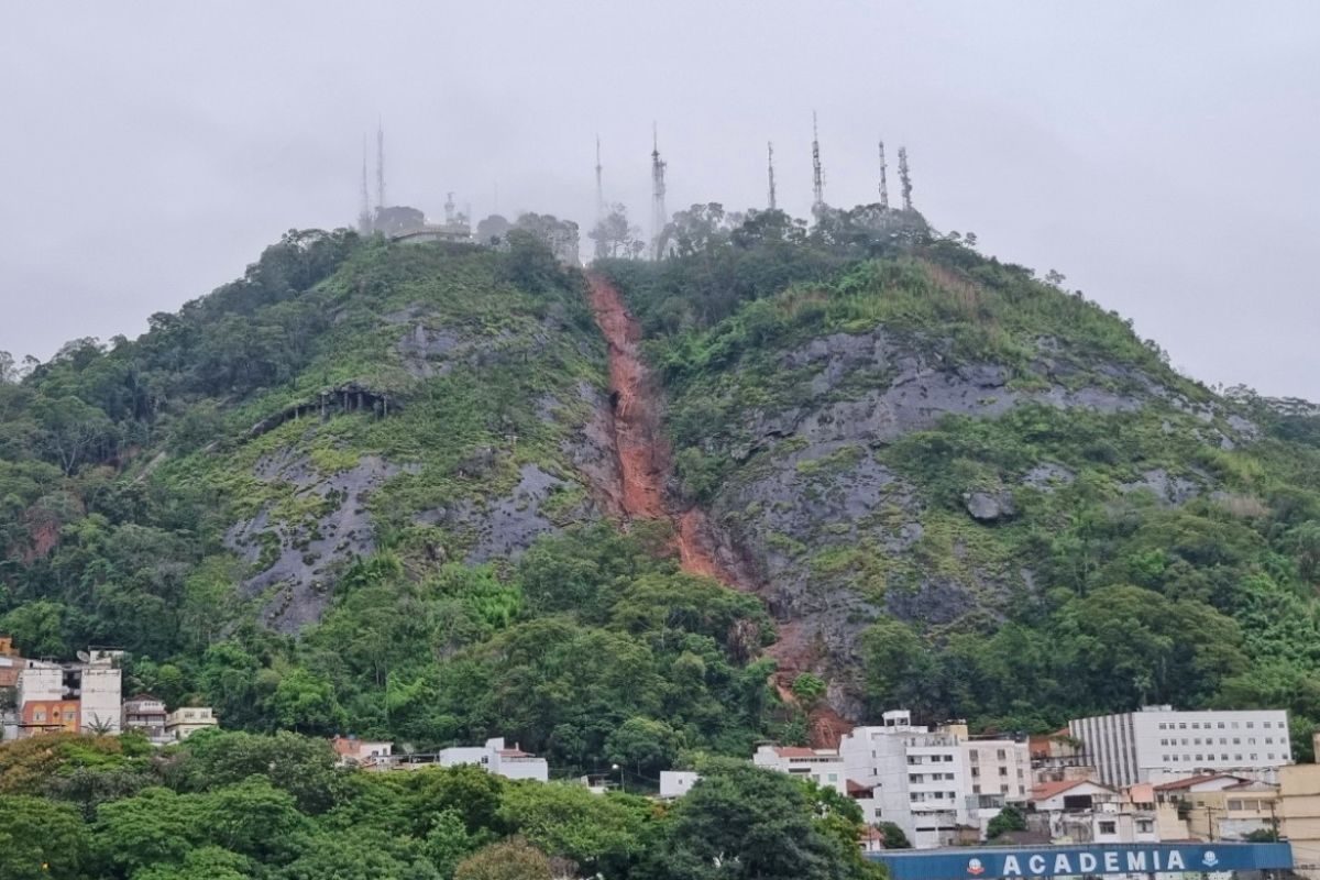 Morro do Cristo landslide